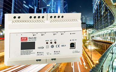 MEAN WELL DLC-02-KN series, all-in-one digital ligting controller