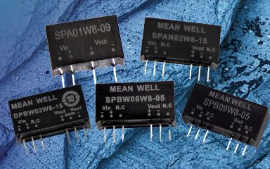 MEAN WELL SPA/ DPA/ SPB/ DPB Series, 1W–9W SIP 8:1 Ultra-Wide Input Isolated Regulated DC-DC Converters