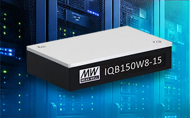 MEAN WELL IQB150W8 Series, 150W Quarter-Brick 8:1 Ultra-Wide Input Isolated and Regulated DC-DC Converter